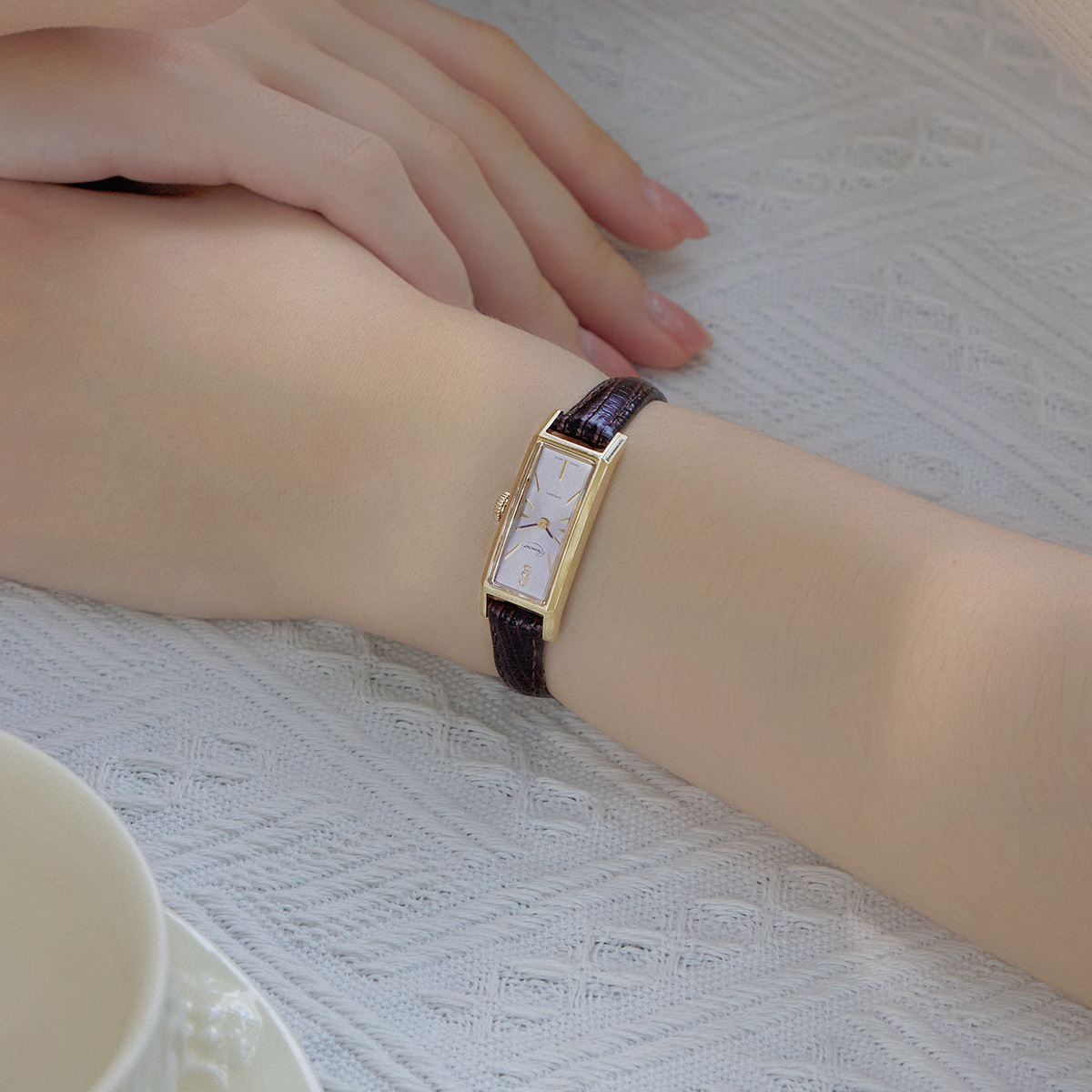 Rosemont瑞士玫瑰手表休闲vintage个性方形迷你腕表70周年限定