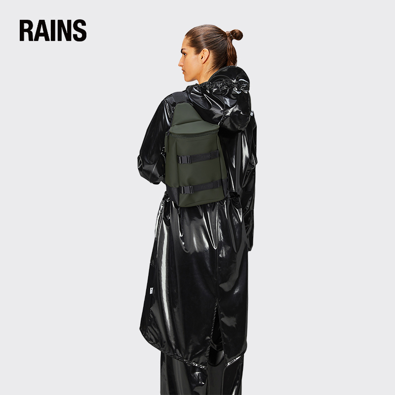 Rains 斜挎防水单肩通勤骑行运动单肩包男女Trail Sling Bag W3 - 图1