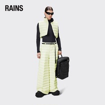 Rains Bator Chest Warmer autumn winter warm vest waistcoat waistcoat Short fashion Inside Outwear