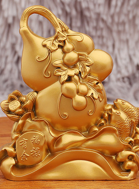 福禄寿葫芦摆件客厅玄关酒柜