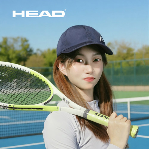 HEAD海德网球帽运动帽防晒帽遮阳男女通用羽毛球户外运动空顶帽子 - 图1