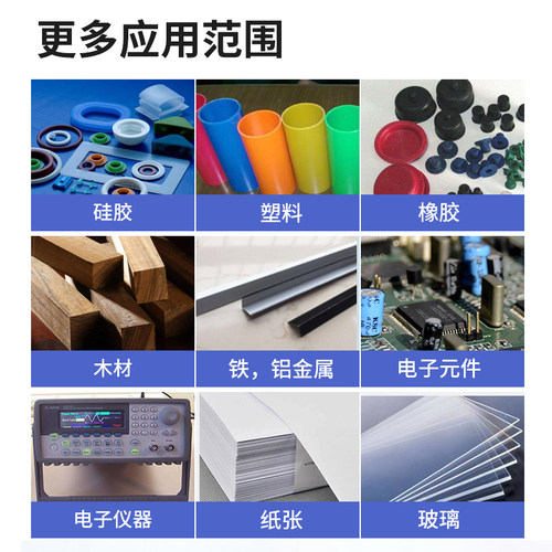 软性硅胶胶水专用强力胶耐高温透明密封快干防水玻璃万胶能粘合剂 - 图2