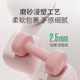 Plastic-impregnated dumbbells for women, non-slip small dumbbells for home fitness