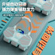 New six-wheel automatic rebound abdominal wheel