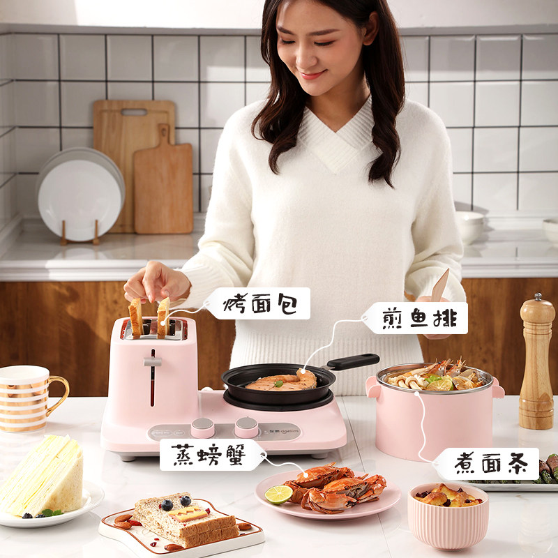 东菱dl-3405烤家用多功能早餐机 东菱多士炉