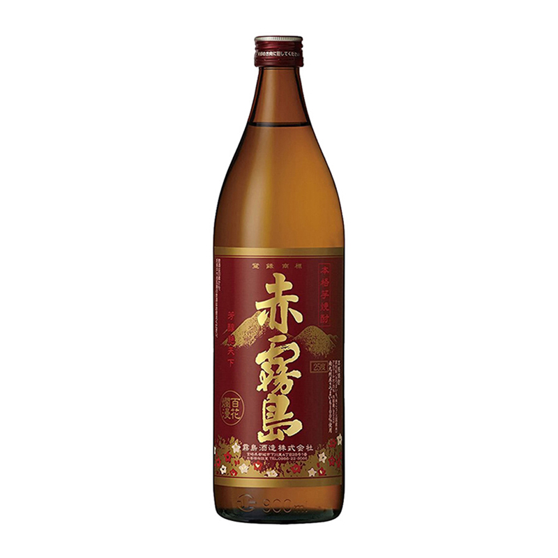 赤雾岛烧酒本格烧酎甘薯芋烧酒日本进口地瓜烧可泡梅子酒900ml