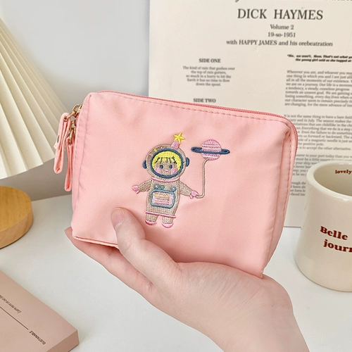 Маленькая косметичка, портативная сумка через плечо, система хранения, небольшая сумка, помада, сумка-органайзер, Южная Корея