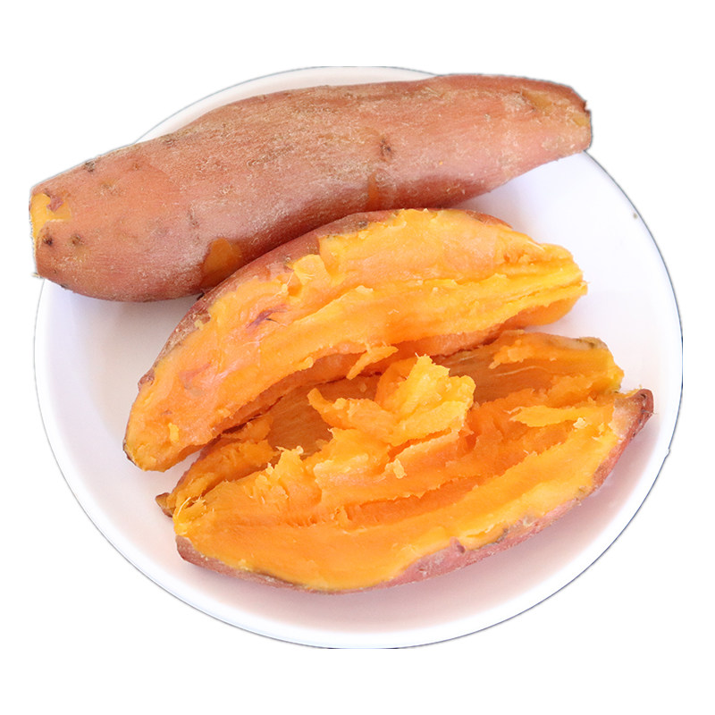 新鲜农家自种5斤烤地瓜板栗薯红薯 喜知滋番薯