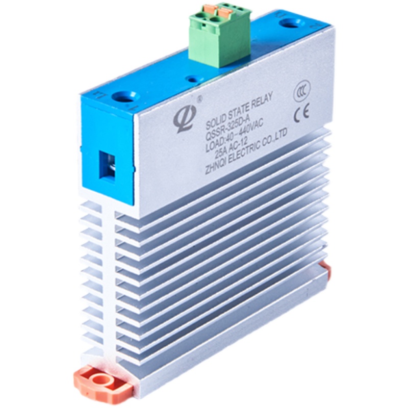 单相固态继电器220v交流24v直流控交流SSR40DA小型导轨固态继电器 - 图3
