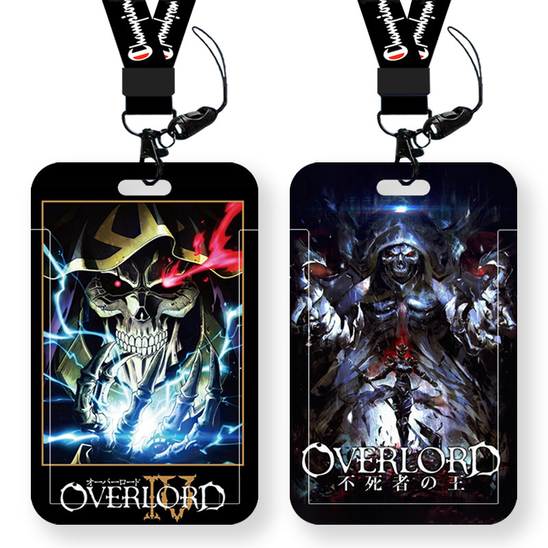 OVERLORD peripheral card set student campus card meal card bus card access control subway card with long lanyard work tag
