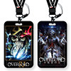 OVERLORD peripheral card set student campus card meal card bus card access control subway card with long lanyard work tag