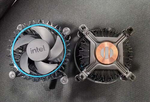 intel原装散热器风扇 台式机一体机支持1150/1151/1200/1700针CPU - 图0