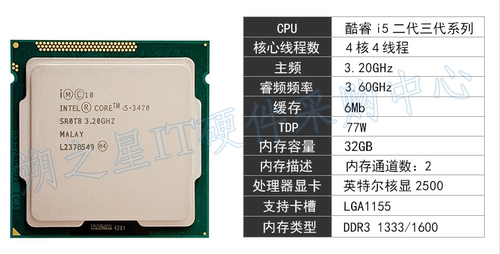 Intel/英特尔i3 2120 3220 3240  i5-3470 3570 i7 2600 3770 CPU - 图3