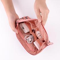 Digital Containing Pack Charging Data Wire Large Capacity Portable Travel Charger Headphones Finishing Bag Cashier Bag