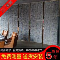 Hotel Activity Partition Conference Room Mobile Wall Folding Door Hotel Bag Compartment Screen Dance Room High Partition Wall Panel
