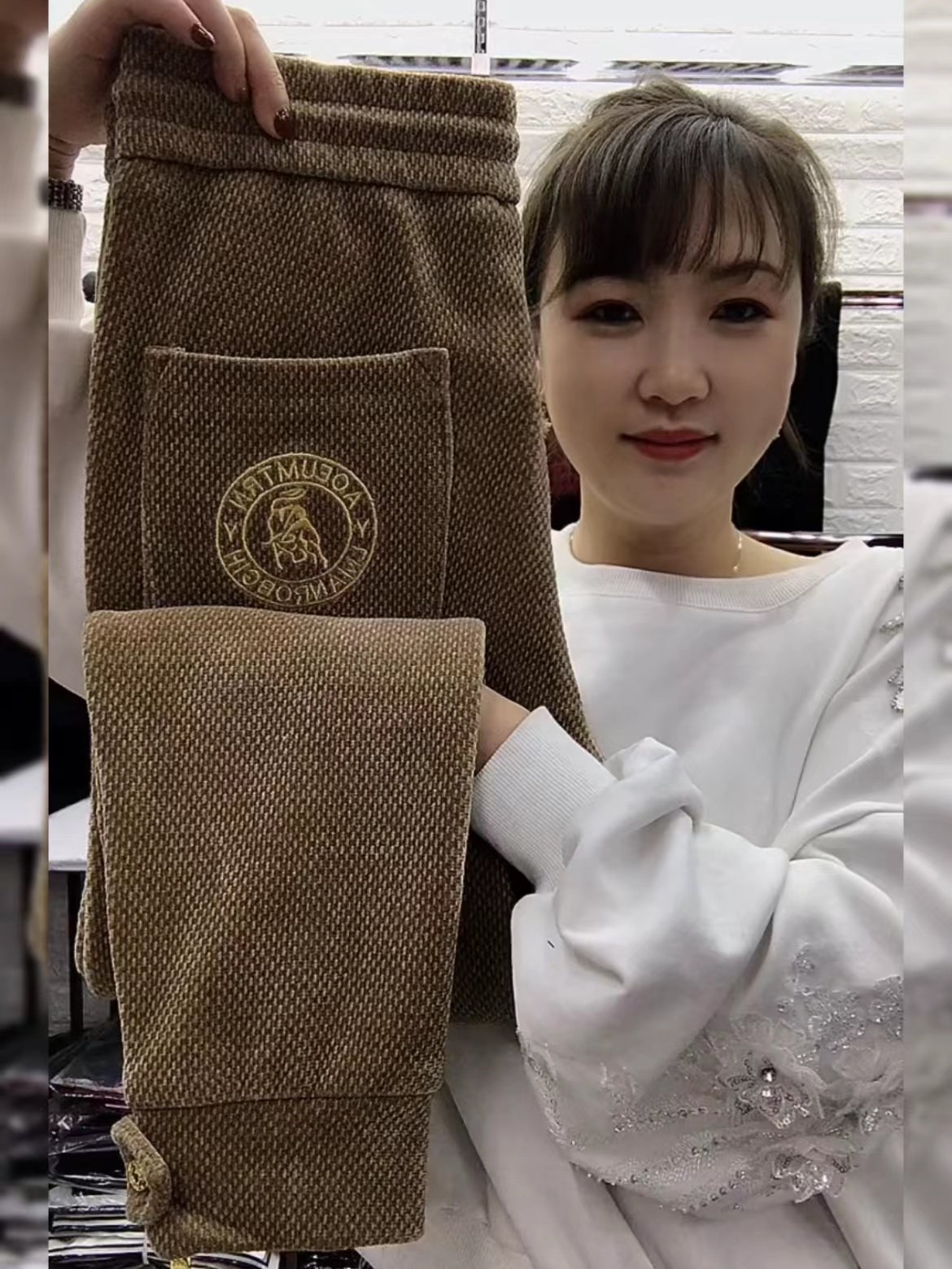 2022男士秋冬灯芯绒男裤加厚休闲裤子百搭小脚长裤精神口袋潮9158,淘宝优惠券,粉丝福利购,淘宝优惠卷