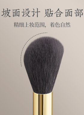 朗颜化妆刷赤漠CM164斜坡面小号腮红刷羊毛高光局部提亮晒红斜头