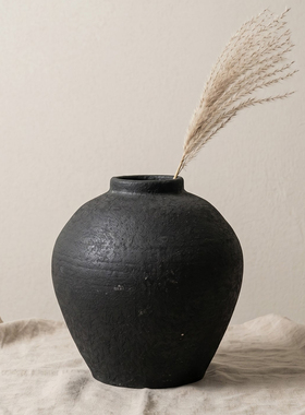 墨土集·花器陶罐复古陶瓷花瓶