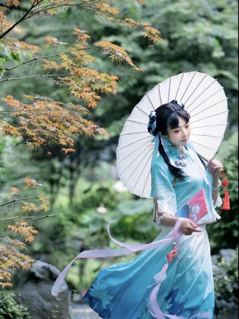 小可动漫王者荣耀cos服诗语江南西施cosplay套装民国风c服服装女