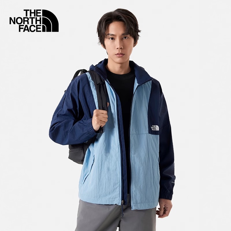 TheNorthFace北面防风衣男2024春夏新款户外运动防风防泼水外套 - 图0