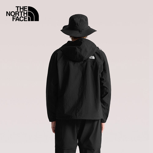 TheNorthFace北面防风皮肤衣男26春夏户外徒步运动休闲防晒衣8BWK - 图1