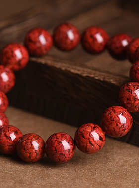 本命年礼天然原矿晶体朱