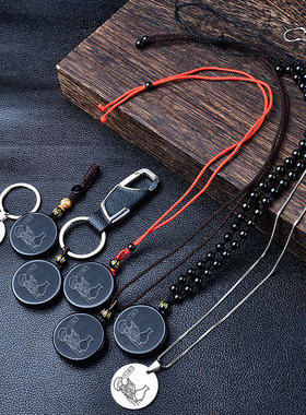 2025年爆款黑曜石吊坠属