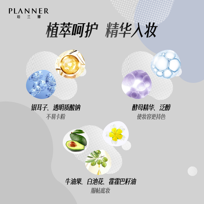 planner/珀兰娜丝韵流光修颜液水润妆前乳素颜霜修饰肌底清透持妆-图2