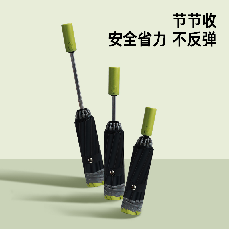 红叶雨伞全自动遮阳伞加大加厚加固防晒晴雨两用女男士折叠反向伞