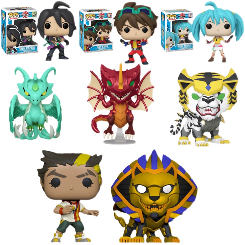 Funko pop 爆丸Bakugan空操独角巨龙 美崎圣光战虎 风见神威凤凰 - 图3