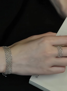 Céleste镂空网纱蕾丝手链女