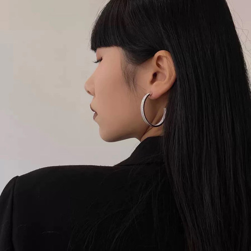 Céleste 浮光系列菱形流苏拼接耳环高级感轻奢气质百搭耳钉套装 - 图2