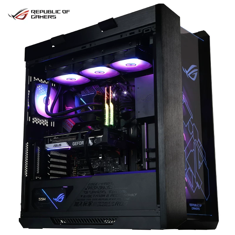 РГГ Игрок Страна i9 11900/RTX3070TI/3080 видеокарта Asus Бог солнца Бессбойная игра DIY сборка материнская плата водяное охлаждение семейный барабан Eye of the prodigal компьютерный корпус
