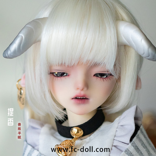 FairyCastle幻城人形 bjd四分女娃 定做  提香 半眠 FC娃社4分bjd - 图0