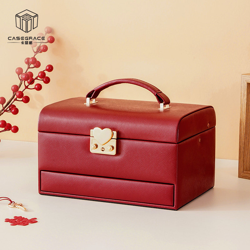 结婚礼物送新娘小众首饰盒高档实用送新人订婚礼物送闺蜜新婚礼品