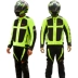 Motorcycle Jersey Summer Set Thiết bị chống phản xạ thoáng khí Thiết bị chống xe máy Jersey Set Men Mùa - Xe máy Rider thiết bị