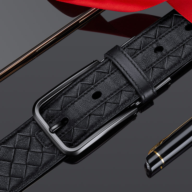 英皇保罗男士真皮手工休闲裤腰带 英皇保罗腰带/皮带/腰链