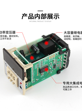 E5C4温控仪e5c2智能温控器智能恒温PID数显温度控制器220v指针式