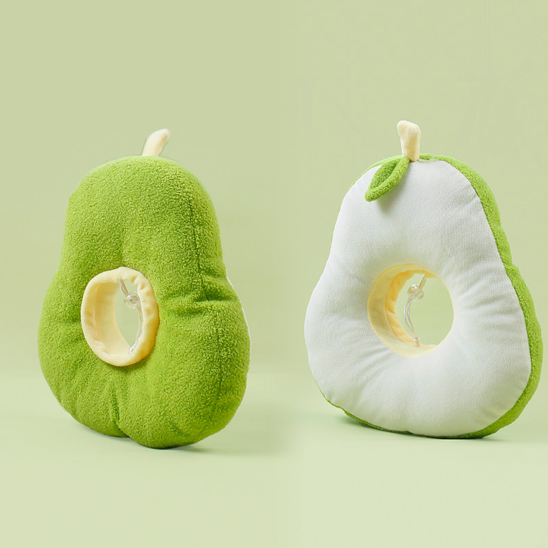 吉仔仔伊丽莎白圈猫咪防舔咬软圈牛油果猫绝育项圈防抓挠宠物脖套,淘宝优惠券,粉丝福利购,淘宝优惠卷