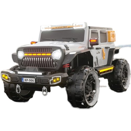 爵士酷派儿童电动车小孩可坐大人亲子车男女宝宝四驱越野车遥控车 - 图3