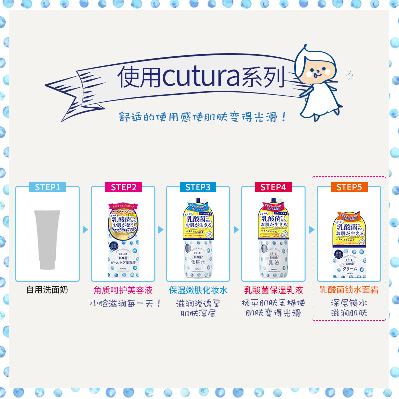 pdc碧迪皙cutura乳酸菌保湿面霜 pdc碧迪皙海外乳液/面霜