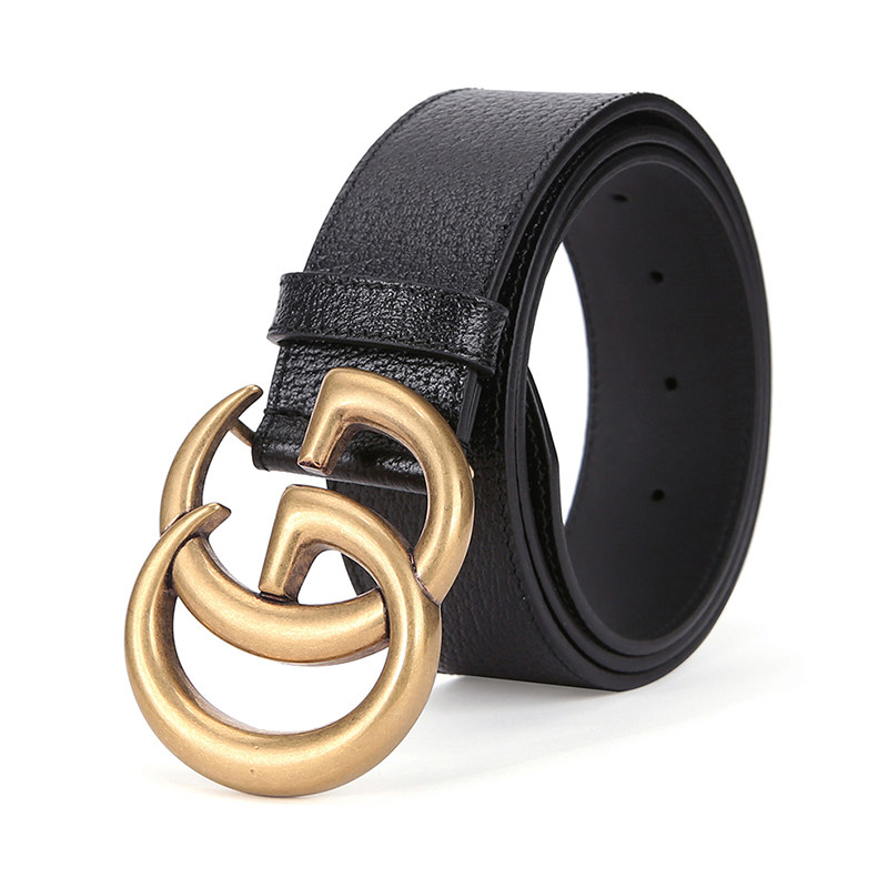 【直发】gucci 20新款男士黑色腰带 IQH箱包海外腰带/皮带/腰链