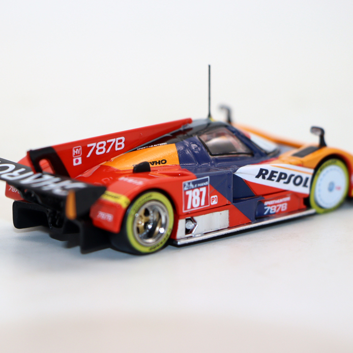 BMC 1 64 APAxpo会展版MAZDA 787B 马自达勒芒赛车模型合金车摆件 - 图1