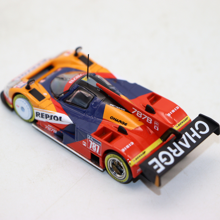 BMC 1 64 APAxpo会展版MAZDA 787B 马自达勒芒赛车模型合金车摆件 - 图2