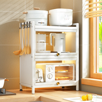 Kitchen Standing Bowl Tray Cabinet Home Small Dish shelf Table Face Placing Tray Bowls Chopsticks Containing box containing cabinet with door