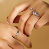 VRAI Rui Ai couple’s rings are filled with stars in the sky