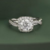 Vrai vine ring diamond proposal
