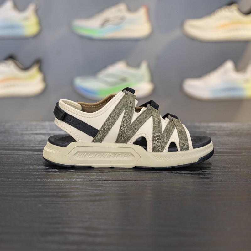 正品李宁儿童凉鞋2025男女大童透气漏趾魔术贴沙滩凉鞋YKUV010,淘宝优惠券,粉丝福利购,淘宝优惠卷