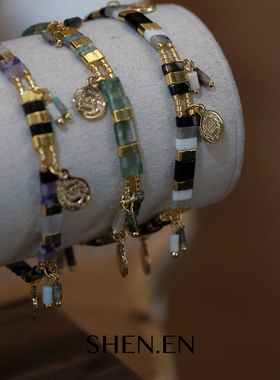 半宝石TILA2026新款金秋色系miyuki串珠异域风情度假手链手环