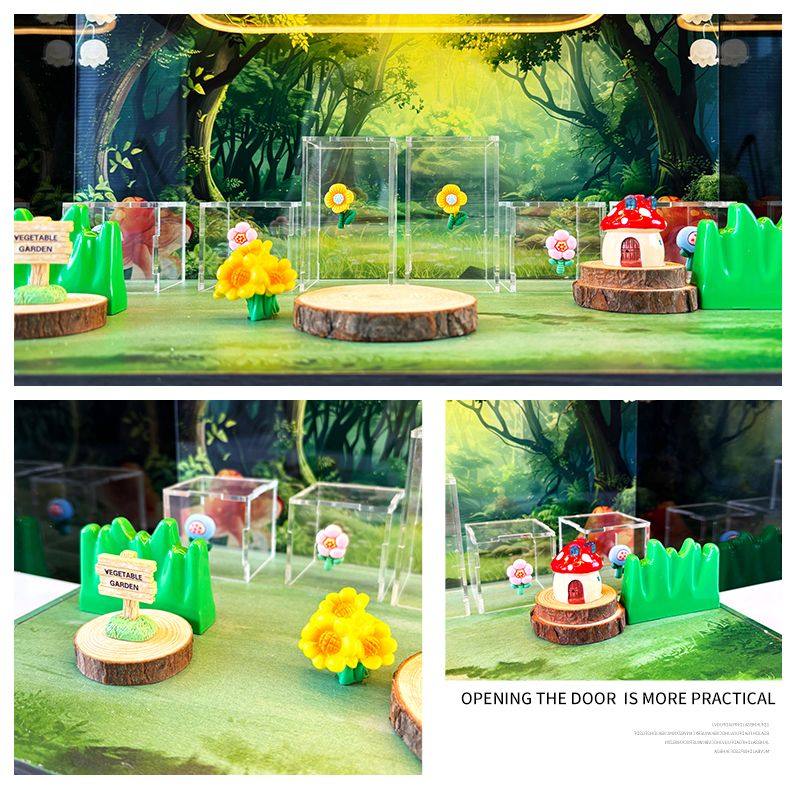 亚克力灯光展示盒适用HACIPUPU森林奇遇系列手办盲盒防尘收纳盒,淘宝优惠券,粉丝福利购,淘宝优惠卷